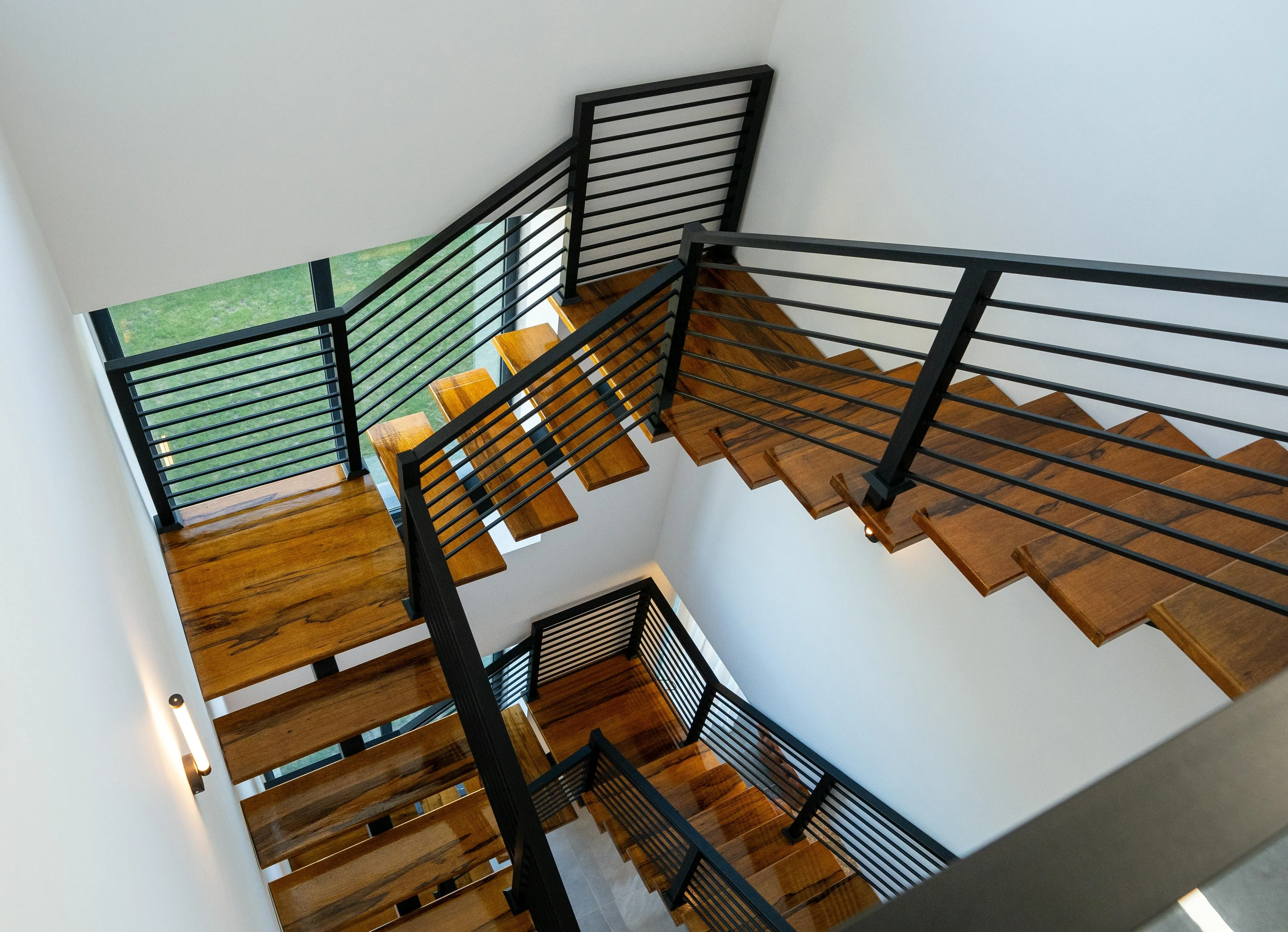 Custom Floating Stair Installation in Tampa, FL